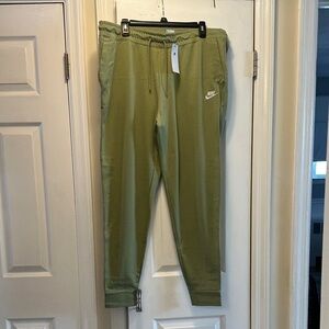 Nike Olive Green Joggers Size XL